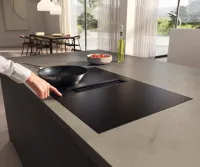 Preview: Miele KMDA 7876-1 FL MattFinish 800 mm | Abluft und Umluft | SilenceMotor | PowerFlex XL-Kochbereich | MattFinish